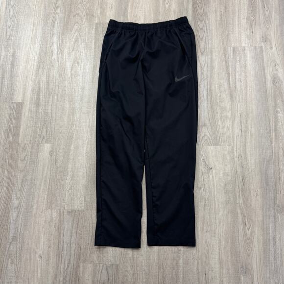 Nike Dri-FIT Woven Training Pants Men's Medium Black Athletic CU4957-010 - Picture 1 of 12